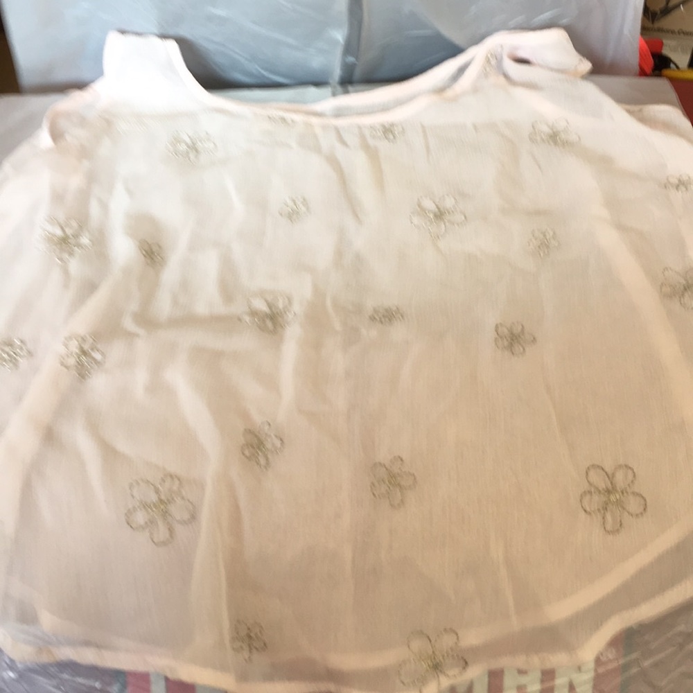Crop top/ sheer